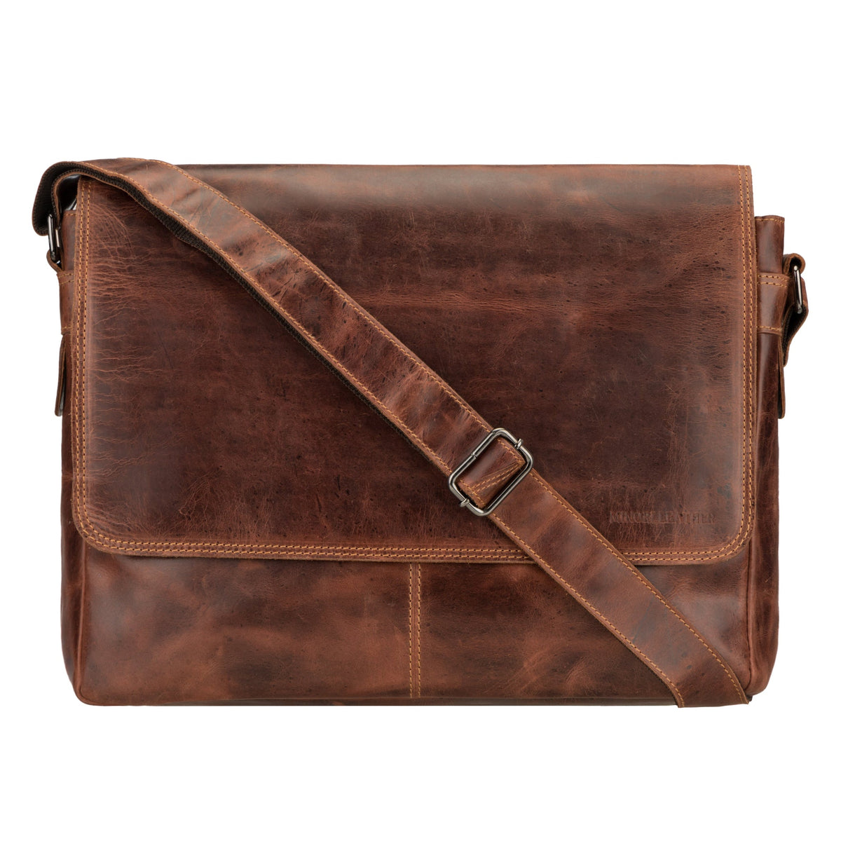 Sacoche femme en cuir marron